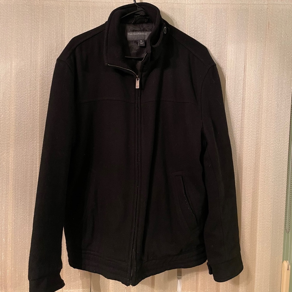 Zip-up Peacoat
